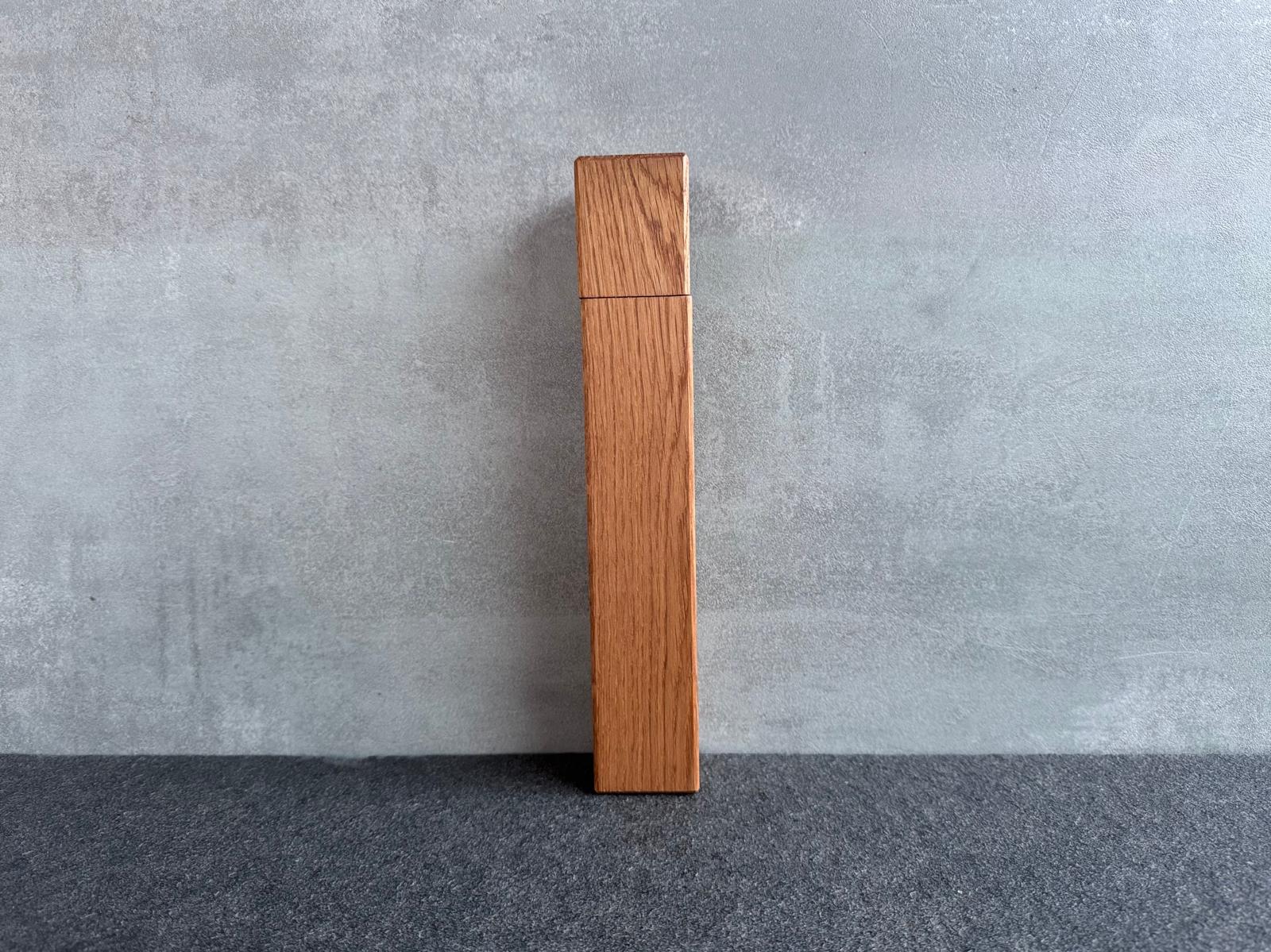 Handgefertigte Salz- & Pfeffermühlen aus edlen Hölzern • 28 cm • Schweizer Präzisions-Schneidwerk für intensiven Geschmack