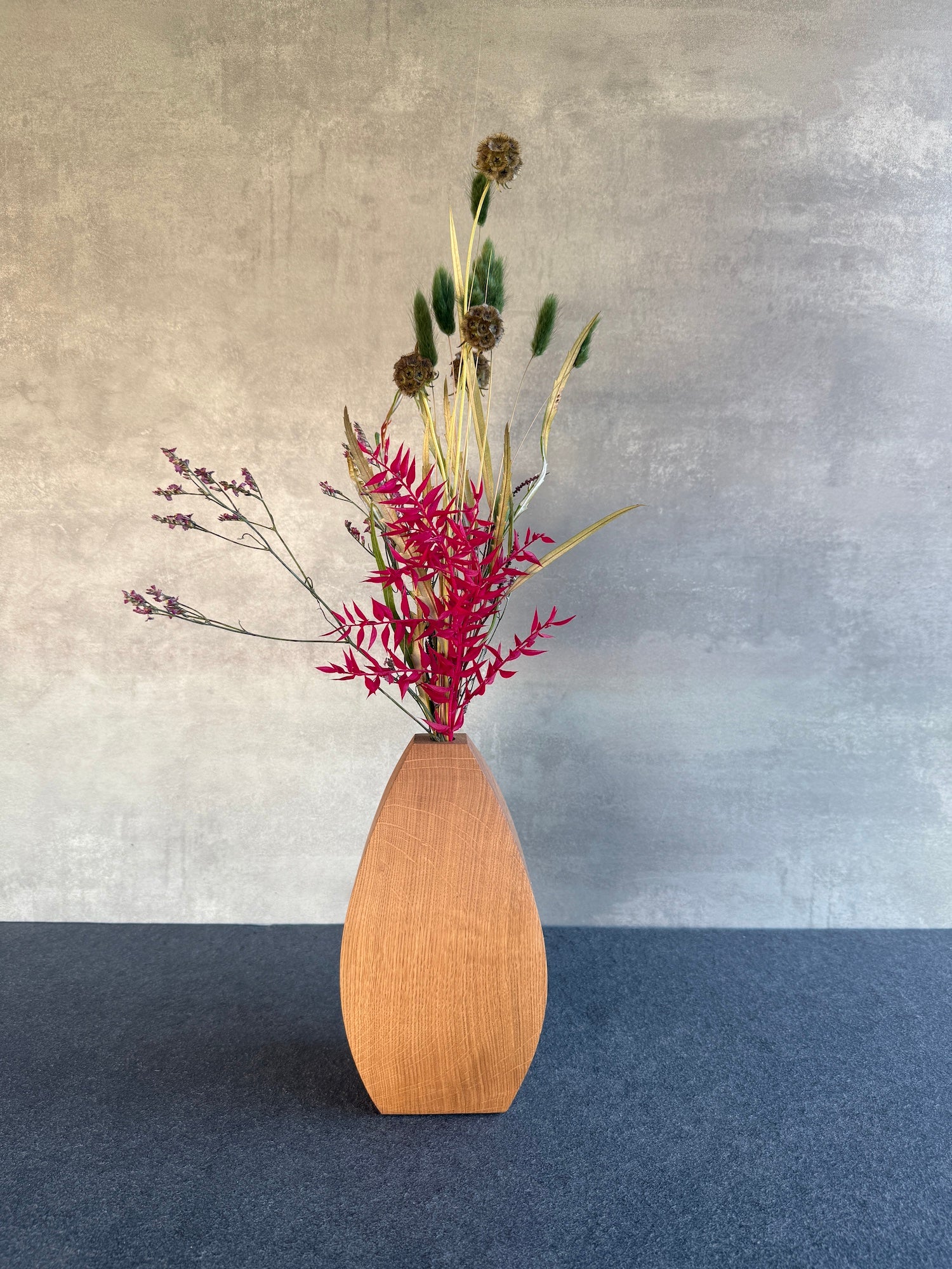 Vase aus Holz von Spessartbrett